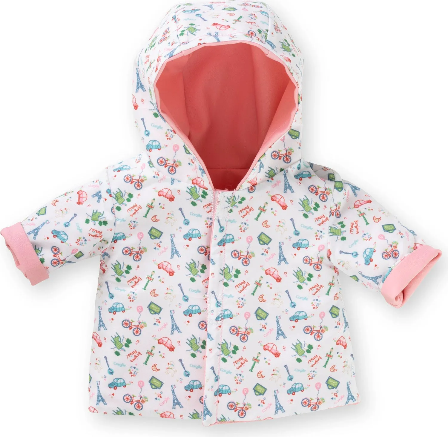 12" Reversible Raincoat Paris
