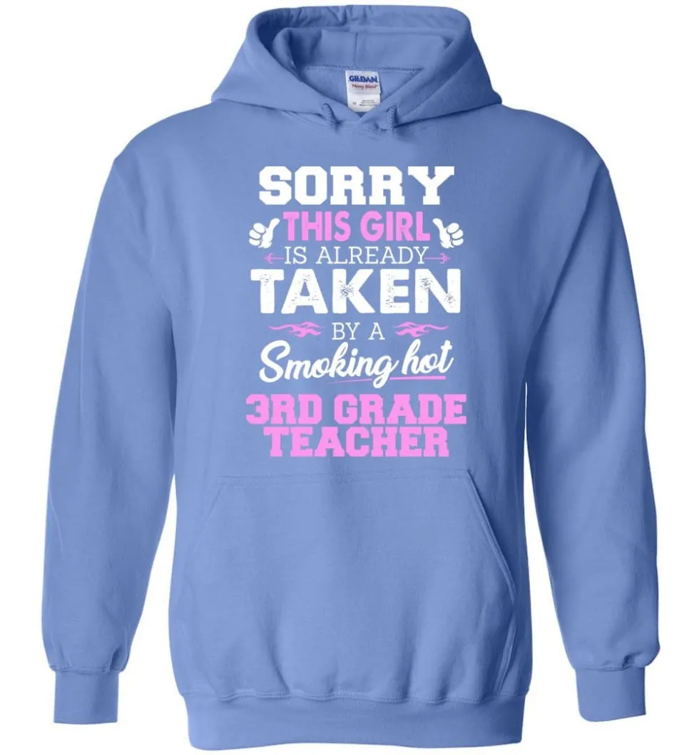 3rd Grade Teacher Shirt Cool Gift for Girlfriend, Wife or Lover - Hoodie