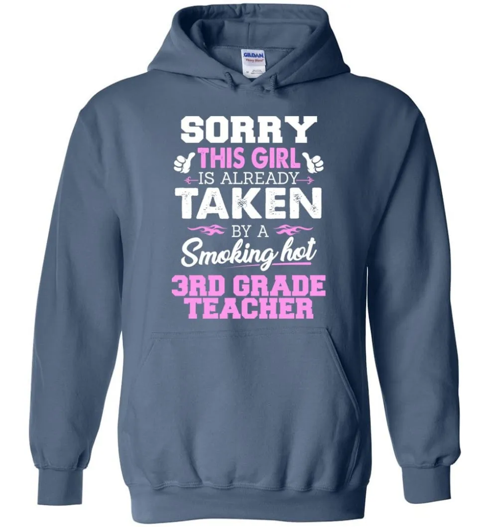 3rd Grade Teacher Shirt Cool Gift for Girlfriend, Wife or Lover - Hoodie