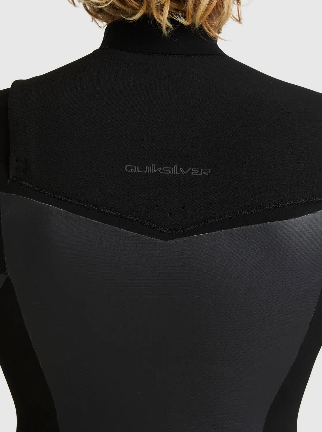 4/3 Marathon Sessions Chest-Zip Wetsuit - Black