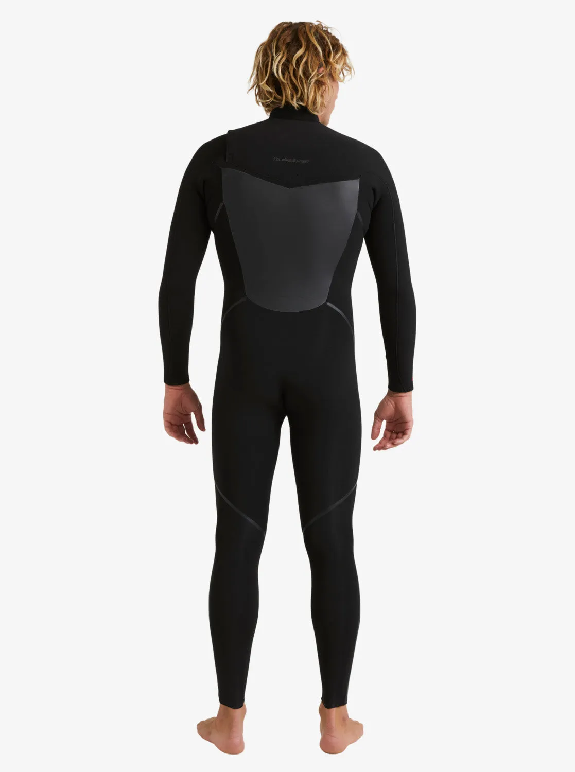 4/3 Marathon Sessions Chest-Zip Wetsuit - Black