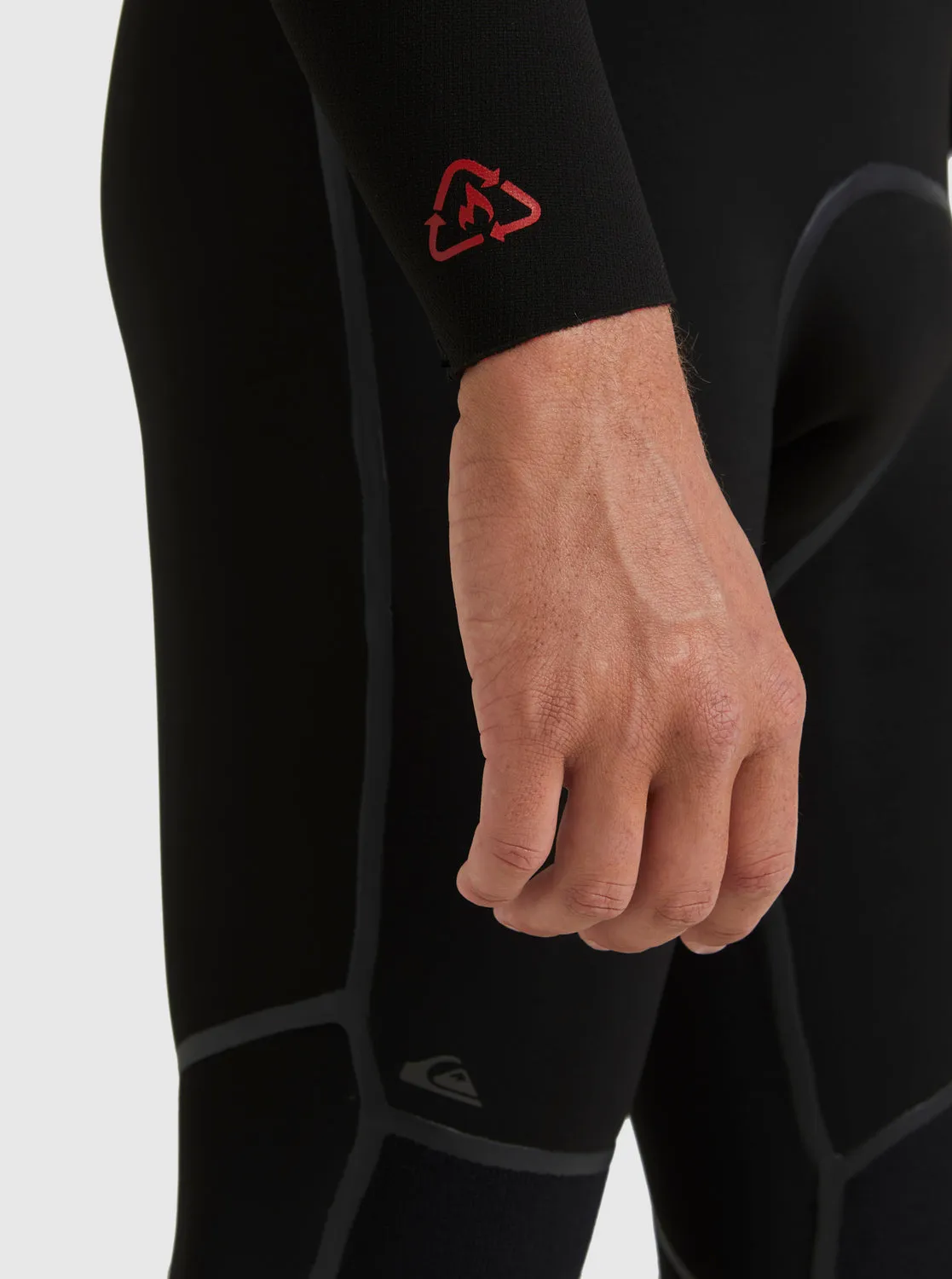 4/3 Marathon Sessions Chest-Zip Wetsuit - Black