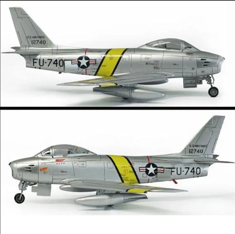 Academy Aircraft 1/72 P47D & F84E Gabreski US Fighter (2) Kits