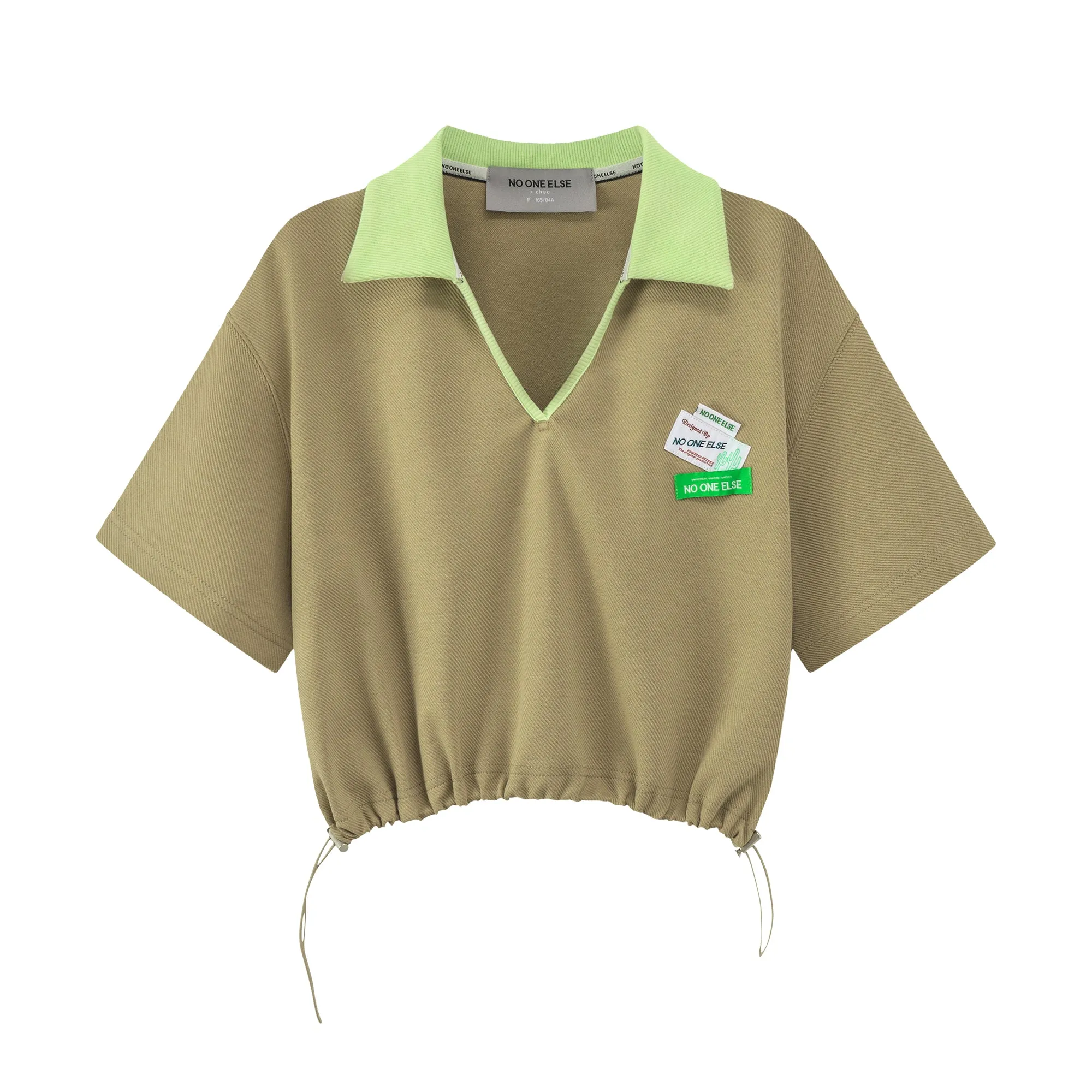 Actually I Can Polo Crop Top