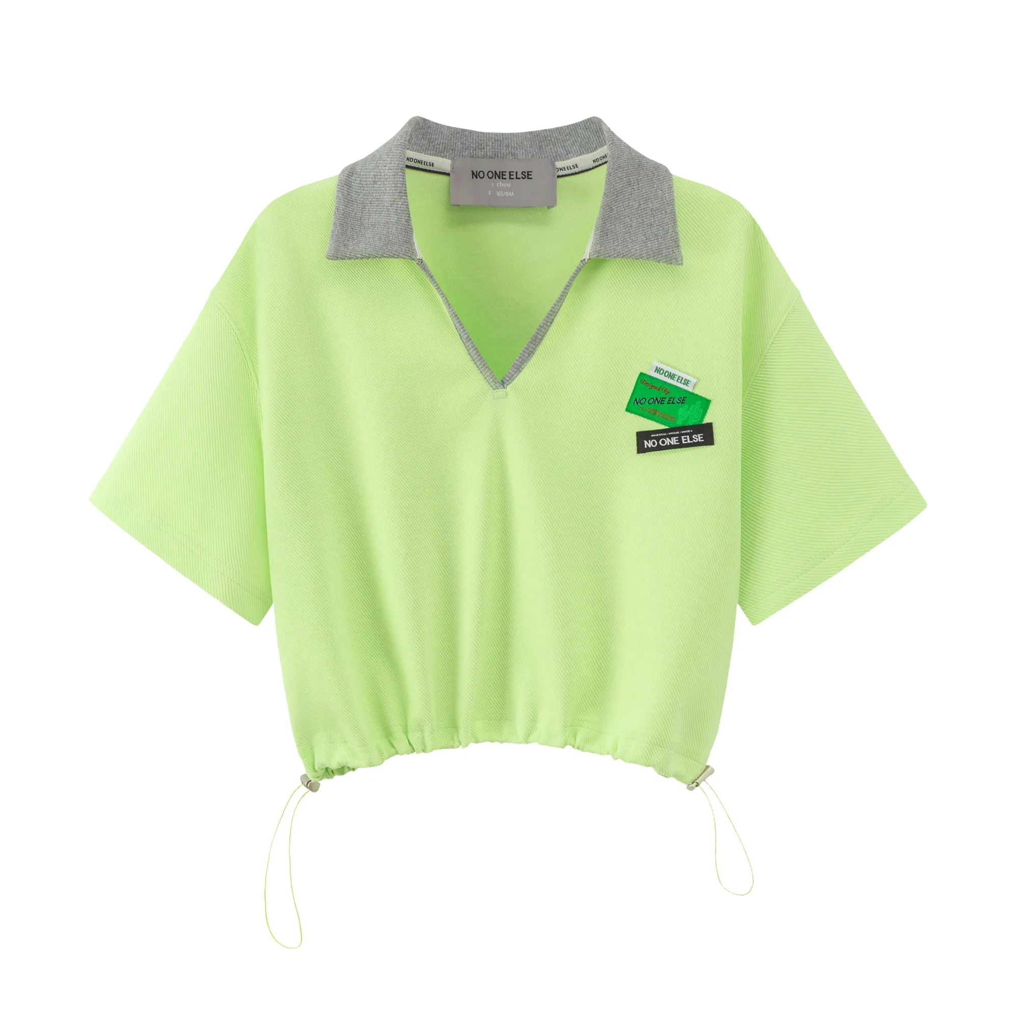 Actually I Can Polo Crop Top