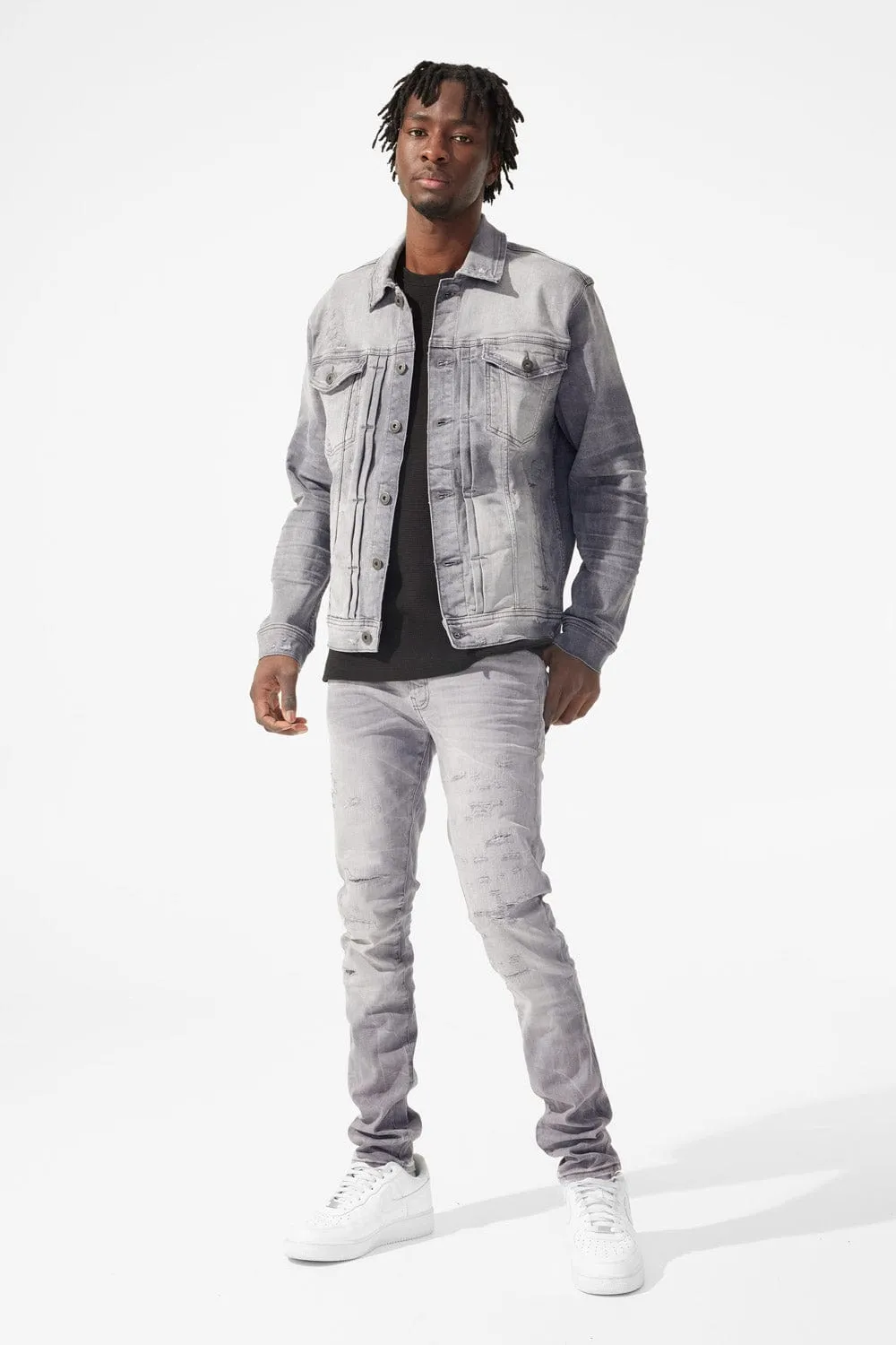 Monochrome Amsterdam Denim Trucker Jacket