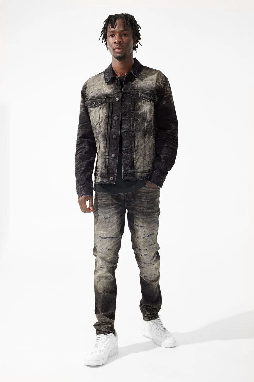 Monochrome Amsterdam Denim Trucker Jacket