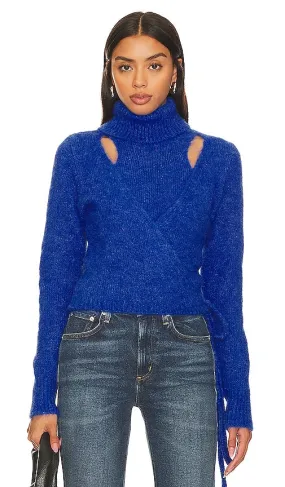 ASTR the Label Natasha Sweater in Blue