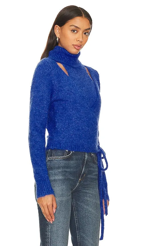 ASTR the Label Natasha Sweater in Blue