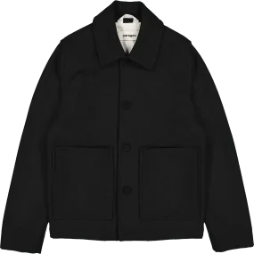 Aubrac Wool Chore Jacket - Black