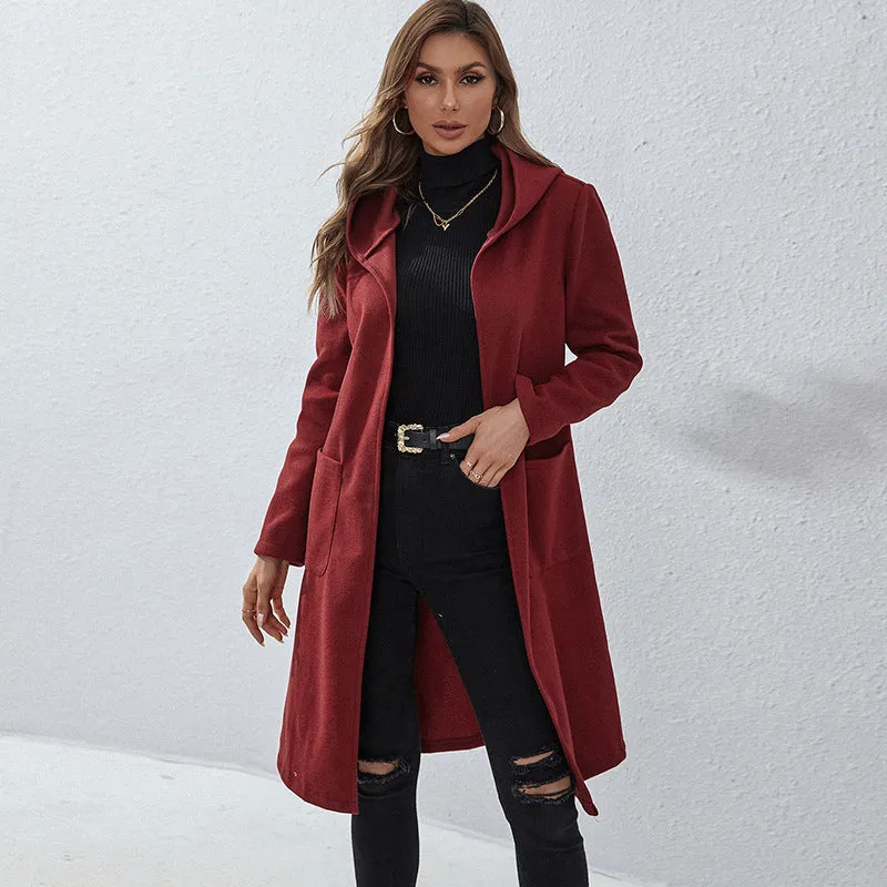 Autumn And Winter New Loose And Long All-match Bottoming Sweater Coat