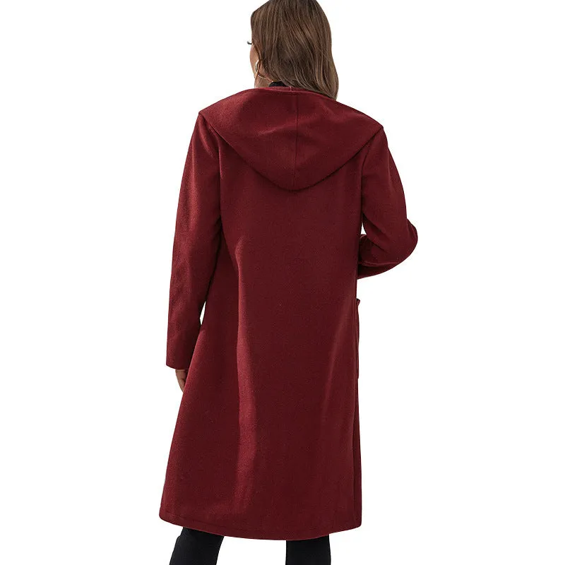 Autumn And Winter New Loose And Long All-match Bottoming Sweater Coat