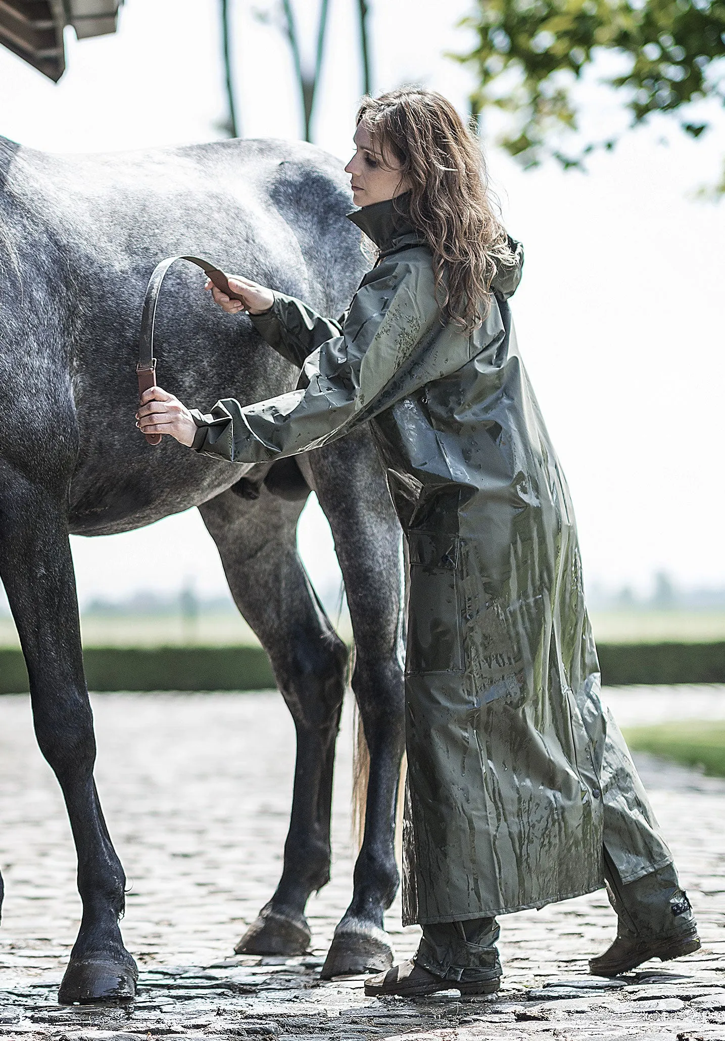 Baleno Helsinki Long Raincoat