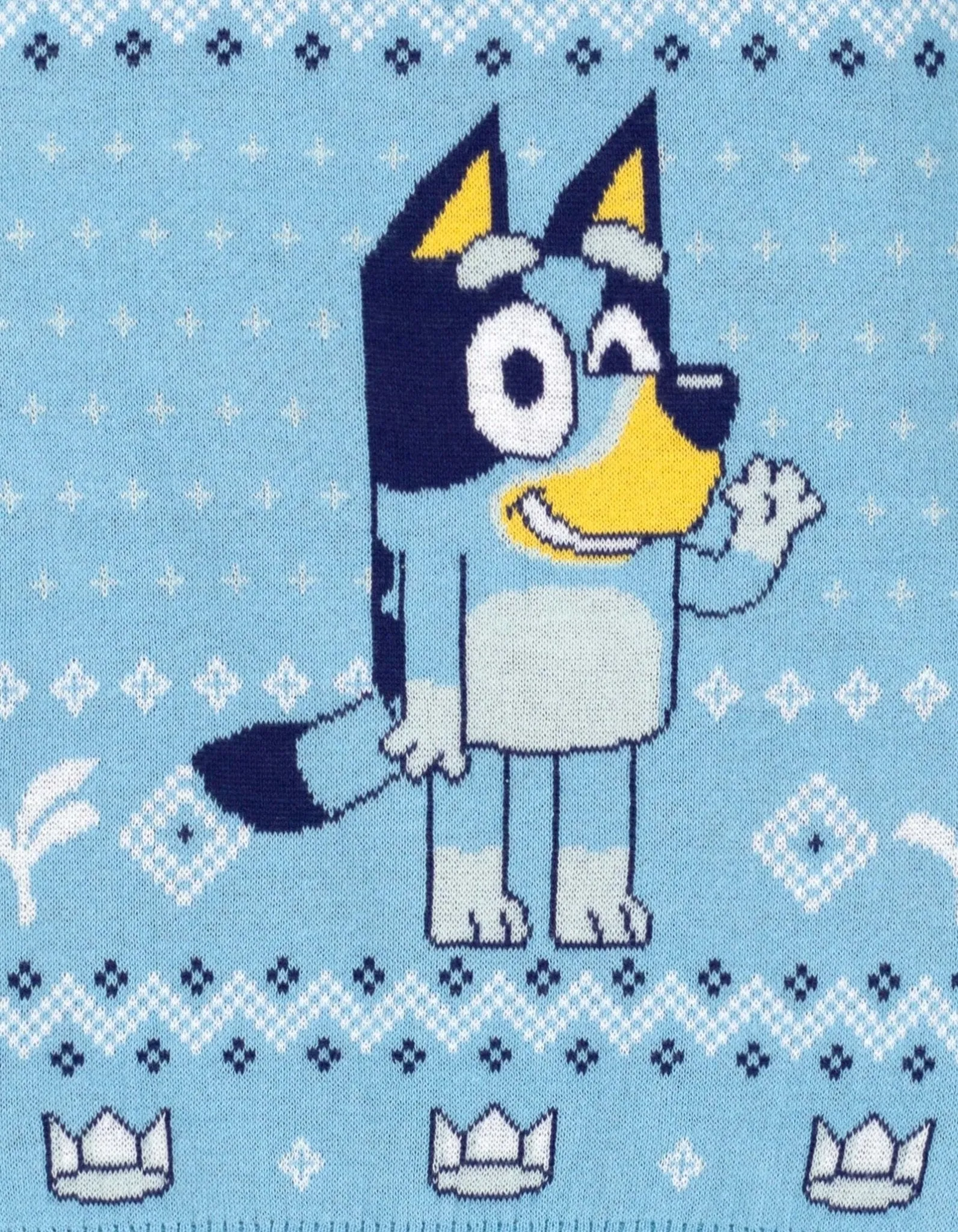 Bluey Cotton Gauze Long Sleeve Sweater