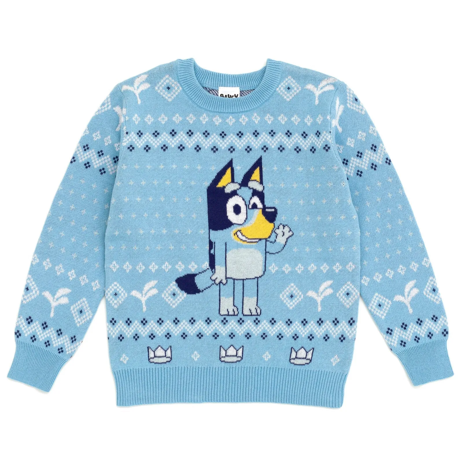 Bluey Cotton Gauze Long Sleeve Sweater