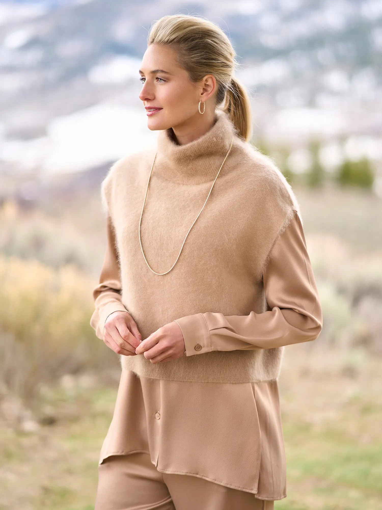 Premium Quality Cashmere Turtleneck Sweater from Brooklyn