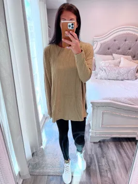 Brushed Thermal Waffle Knit