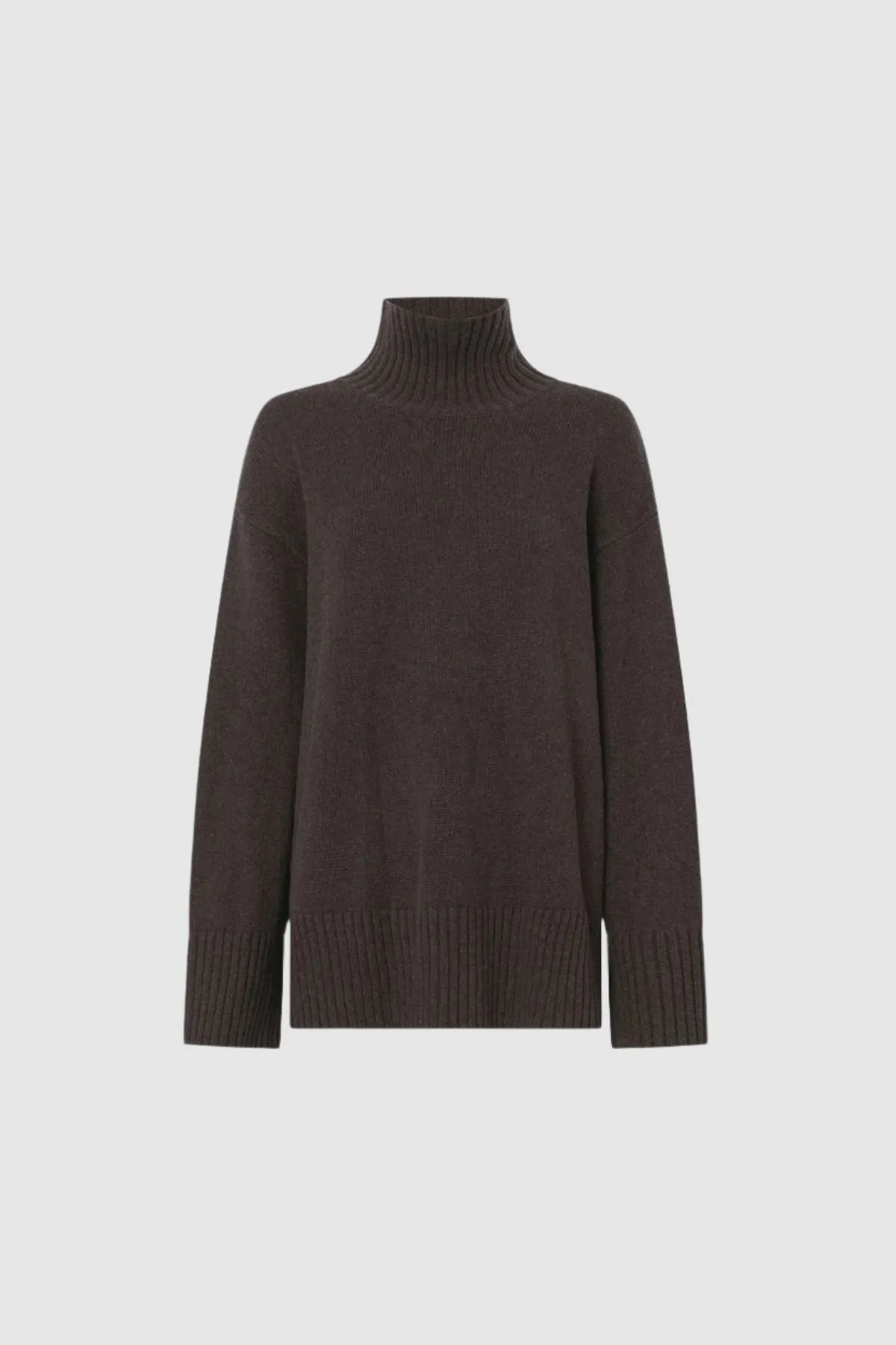 Camilla and Marc Romeo 2.0 Funnel Neck in Choc Melange