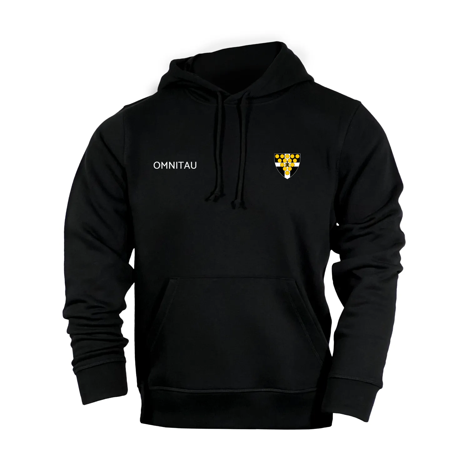 Carlyon House Team Sports Organic Cotton Hoodie - Black