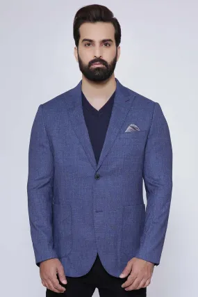 CASUAL COAT 2 BUTTON SLIM FIT BLUE