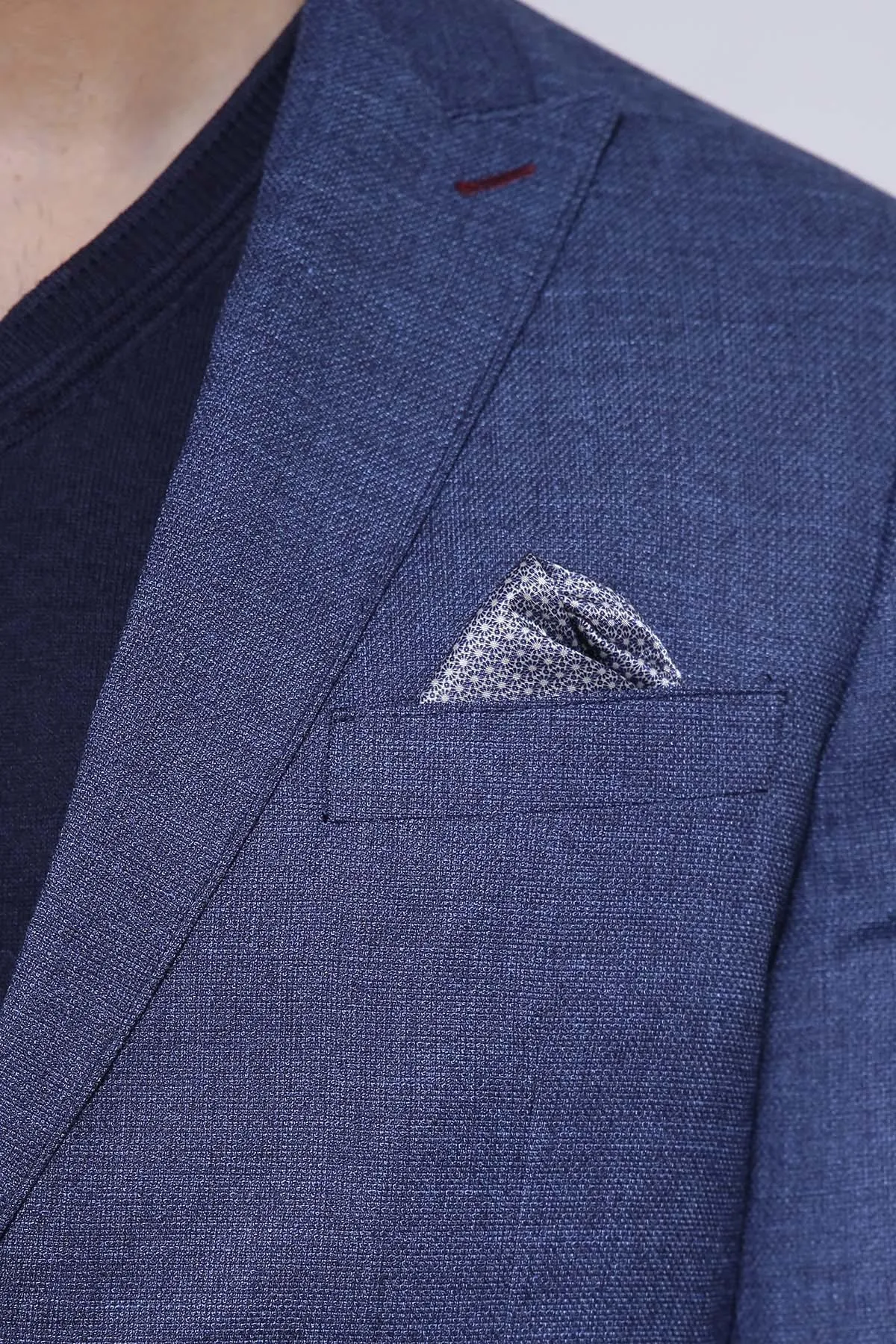 CASUAL COAT 2 BUTTON SLIM FIT BLUE