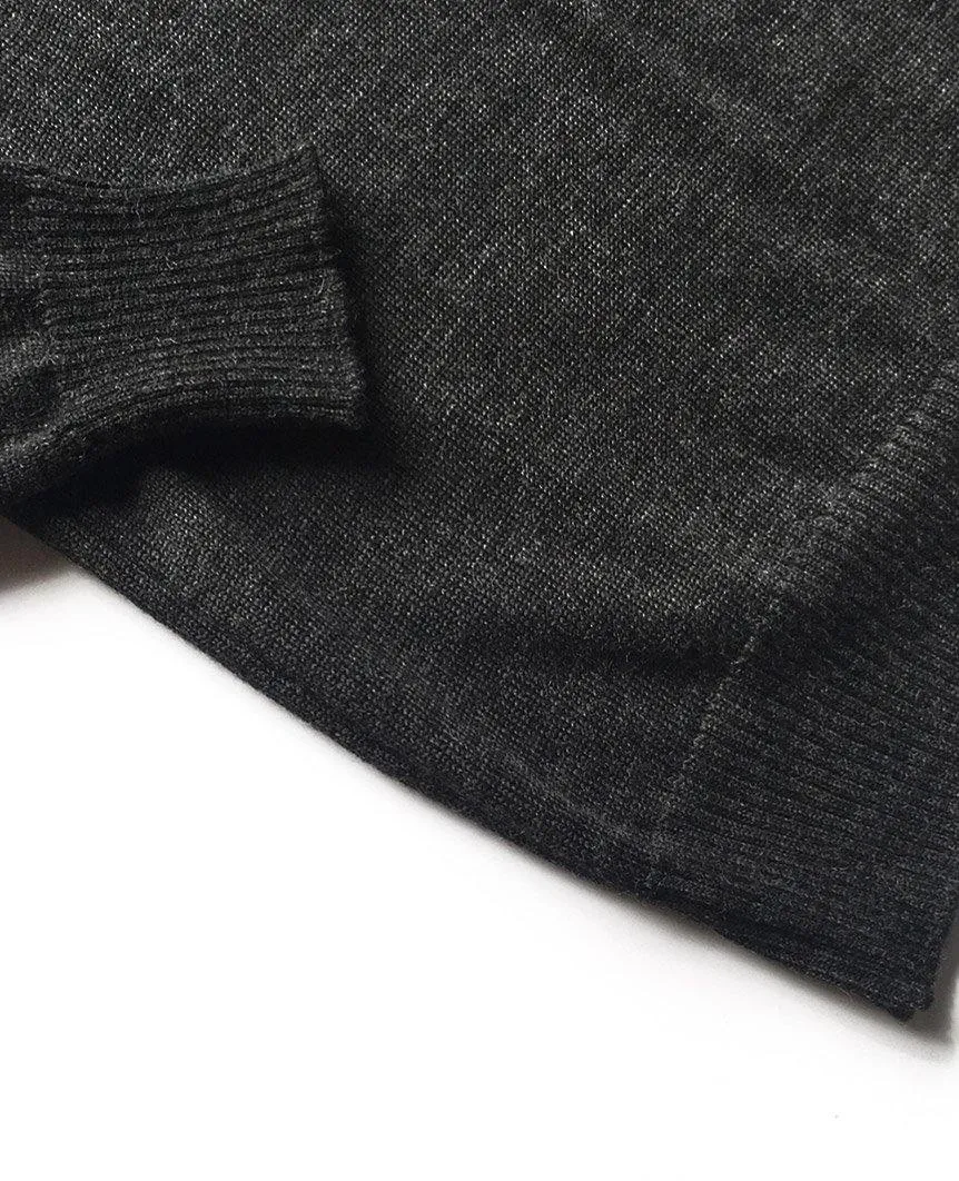 Charcoal Grey Turtleneck Shirt