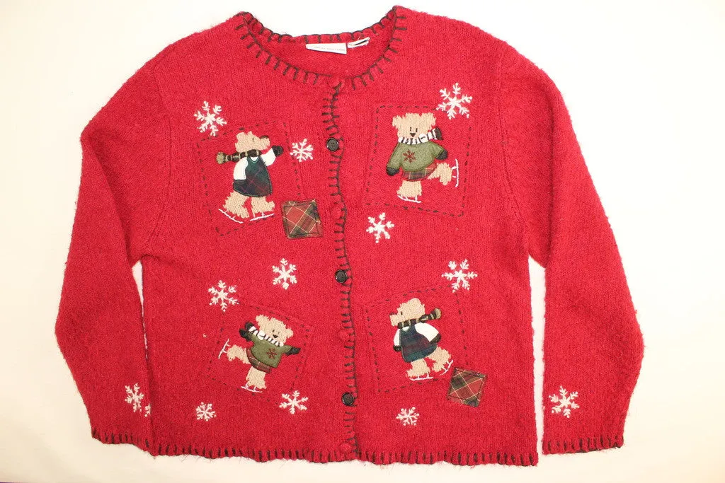 Come Skate With Us- Medium Christmas Sweater