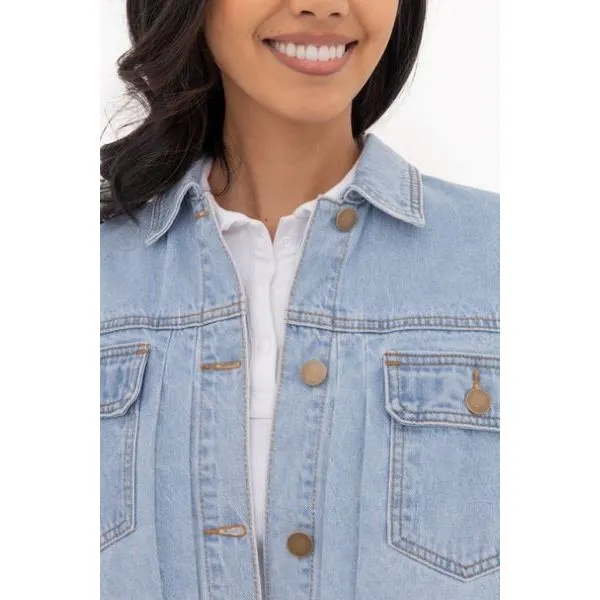 Crop Denim Jacket