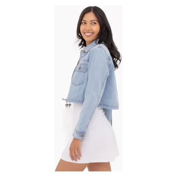 Crop Denim Jacket