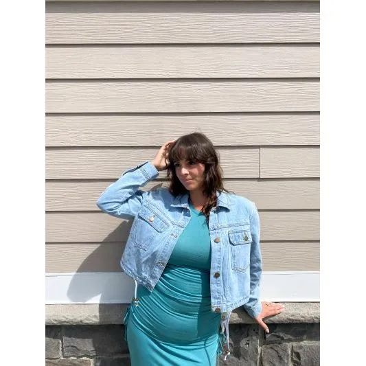Crop Denim Jacket