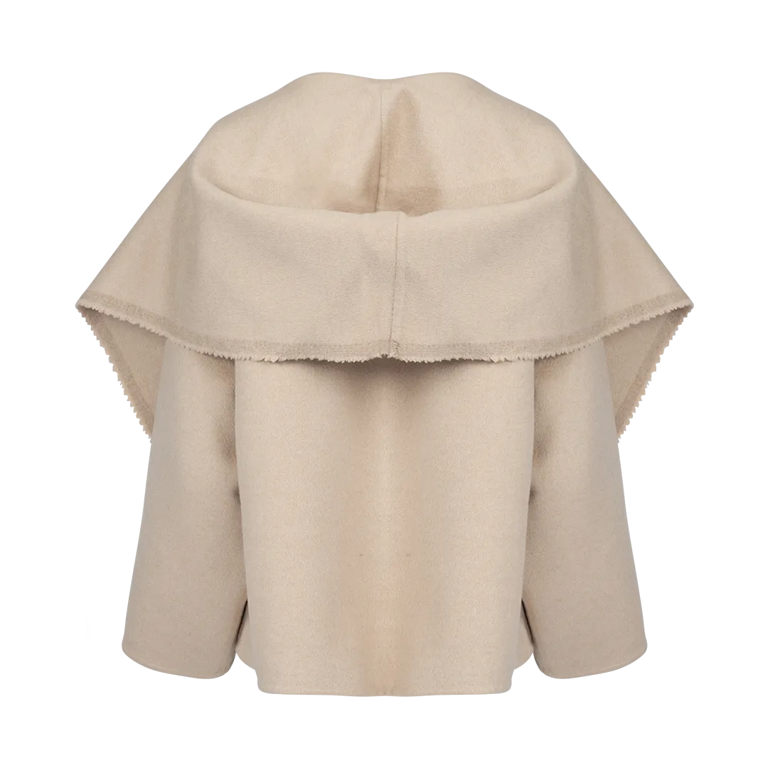 Cropped Hooded Jacket