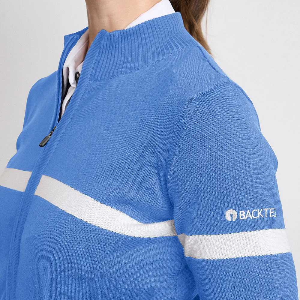 Dame Økologisk Windbreaker Sweater, Sky