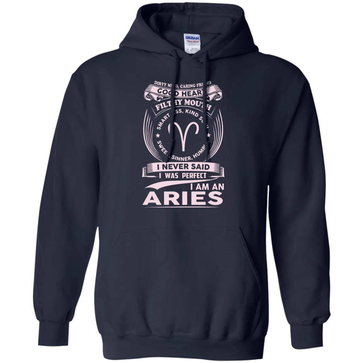 Dirty Mind Caring Friend I Am an Aries T-shirts - Zodiac Aries