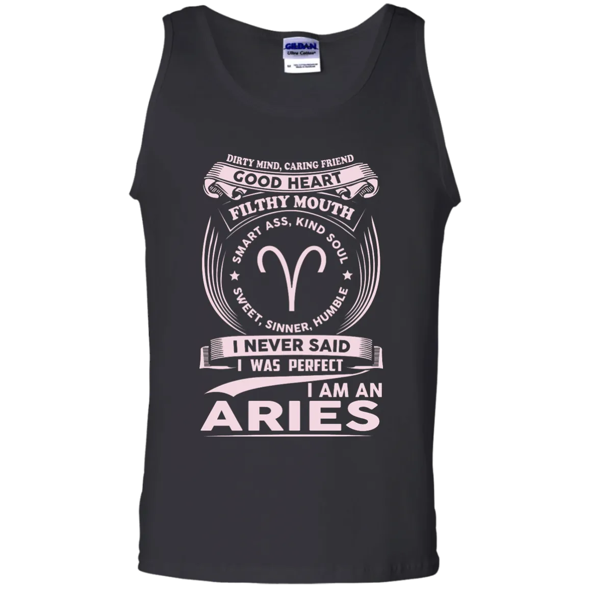 Dirty Mind Caring Friend I Am an Aries T-shirts - Zodiac Aries
