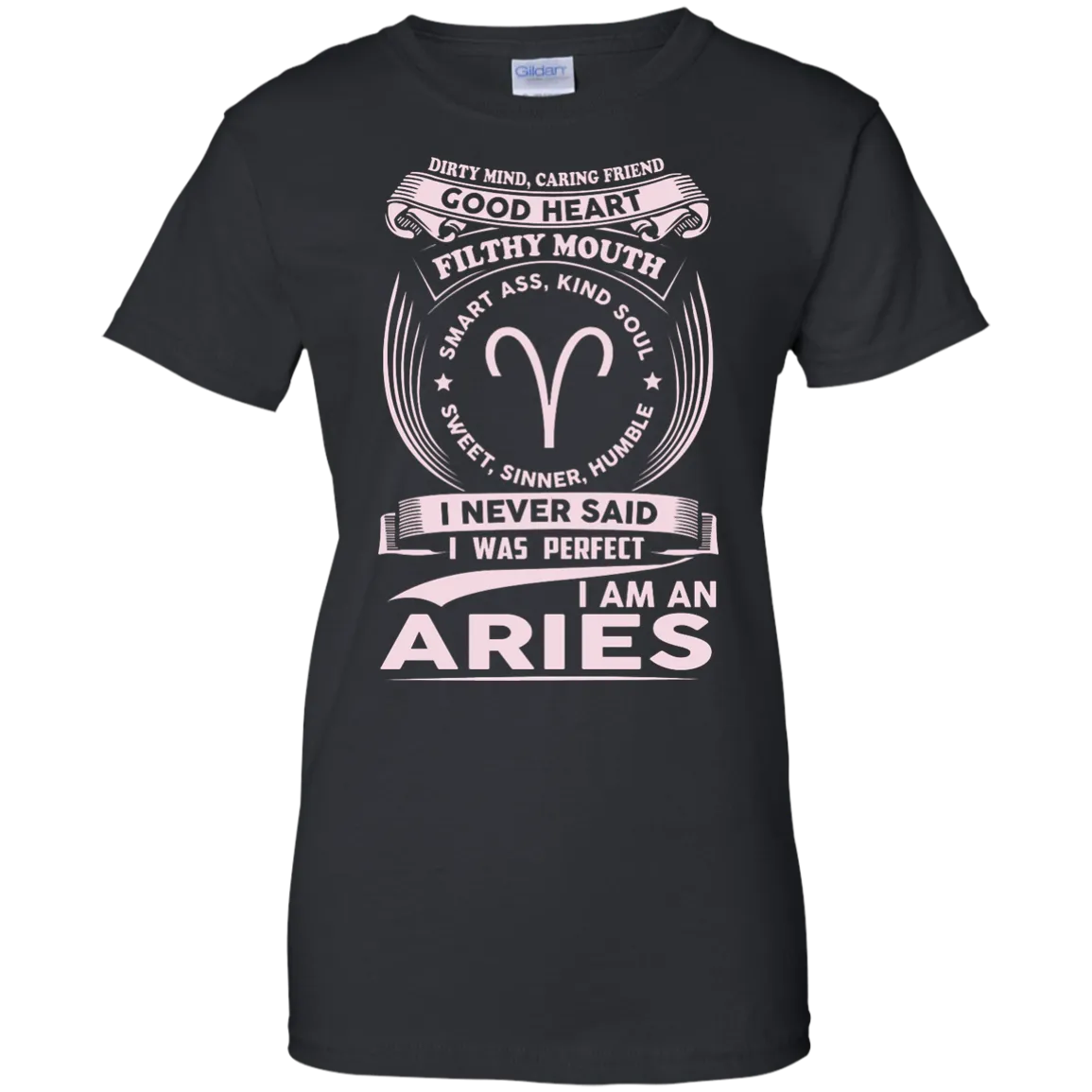 Dirty Mind Caring Friend I Am an Aries T-shirts - Zodiac Aries