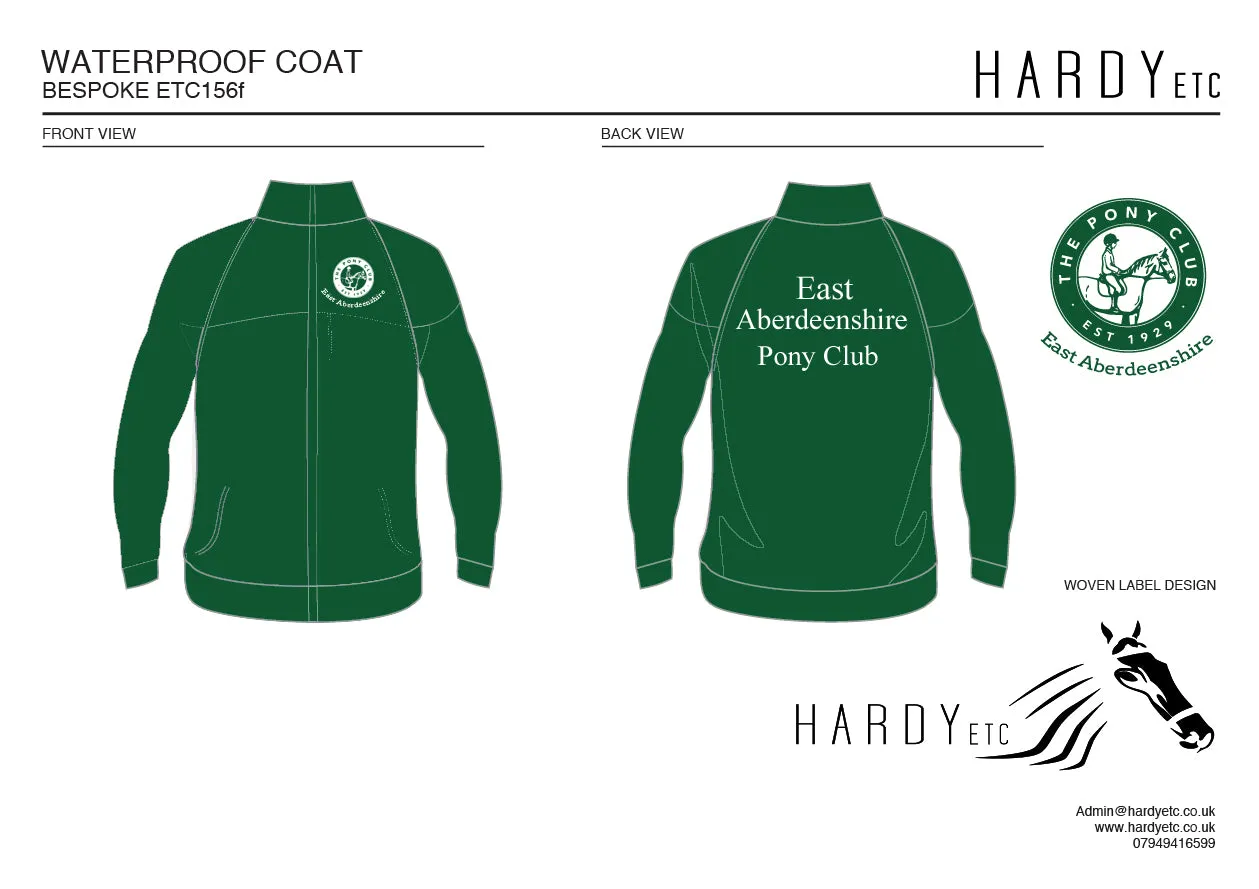 East Aberdeenshire Pony Club Waterproof Coat