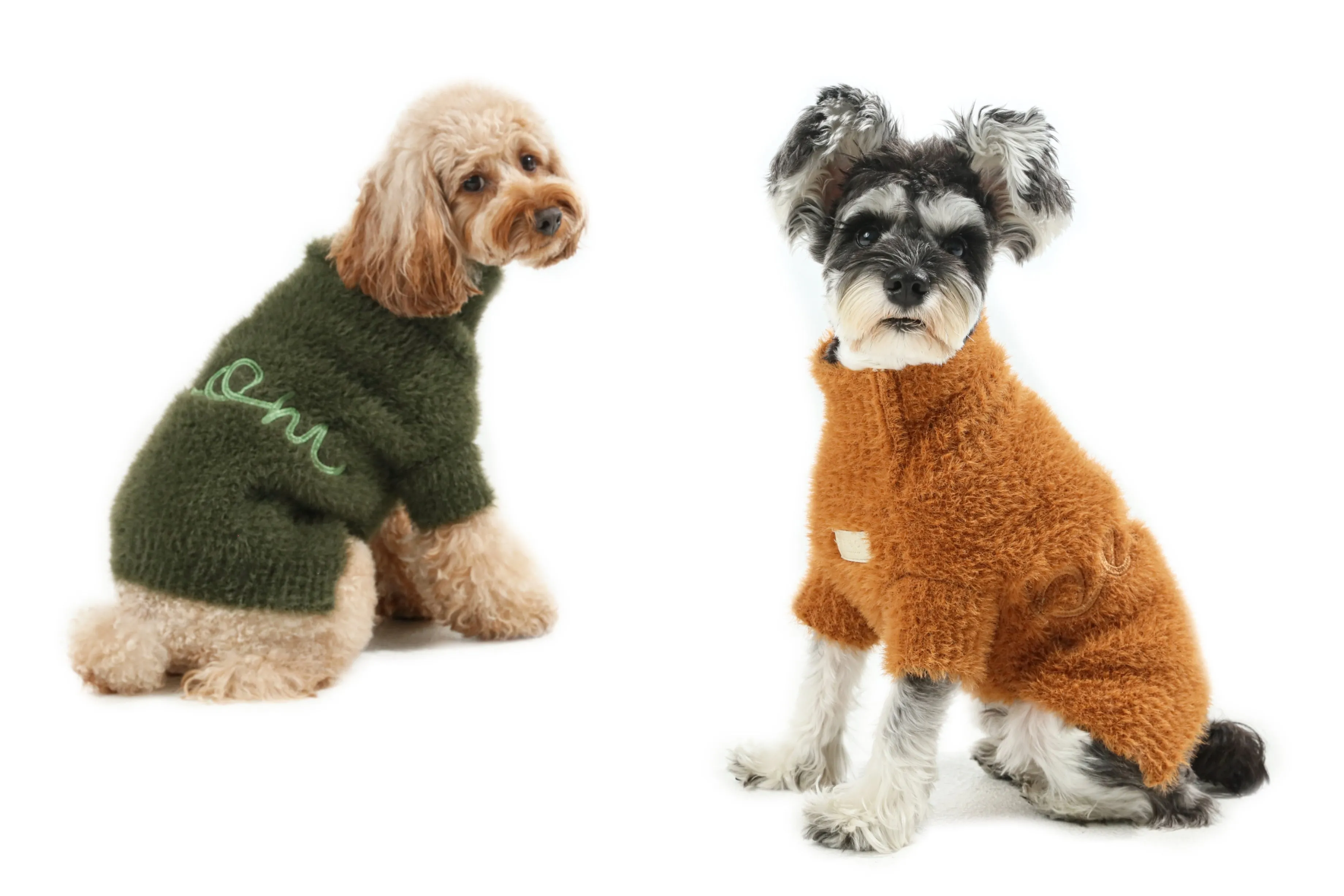Eskimo Fuzzy Sweater - Orange