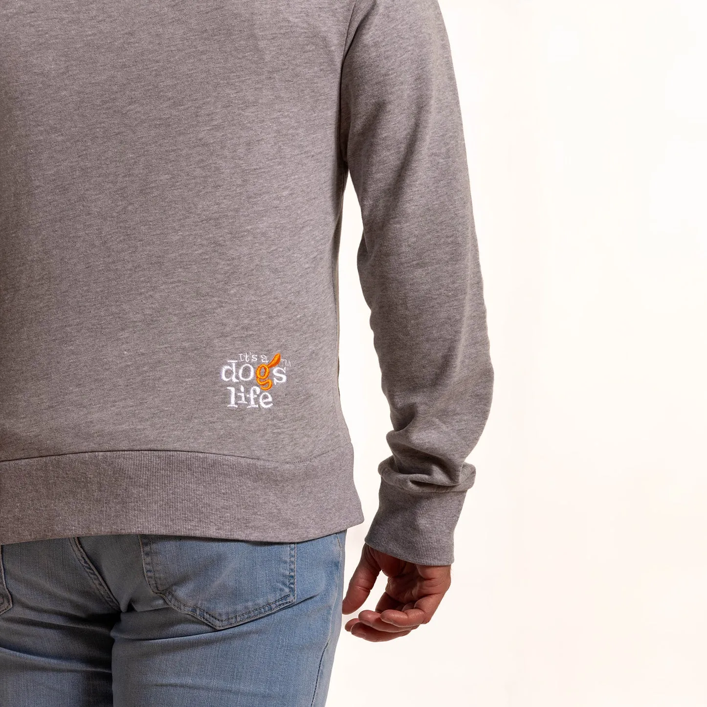 Full Zip Hoodie - Sports Grey