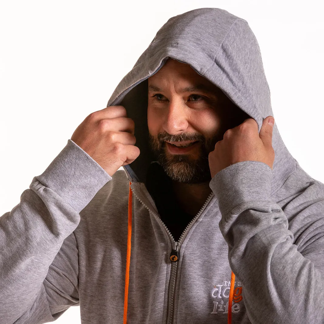 Full Zip Hoodie - Sports Grey