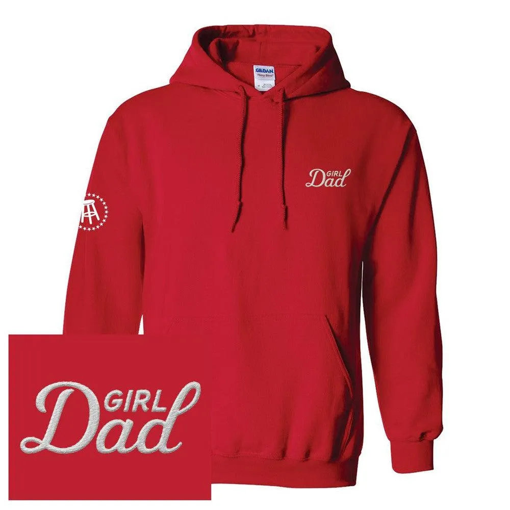 Girl Dad Embroidered Hoodie
