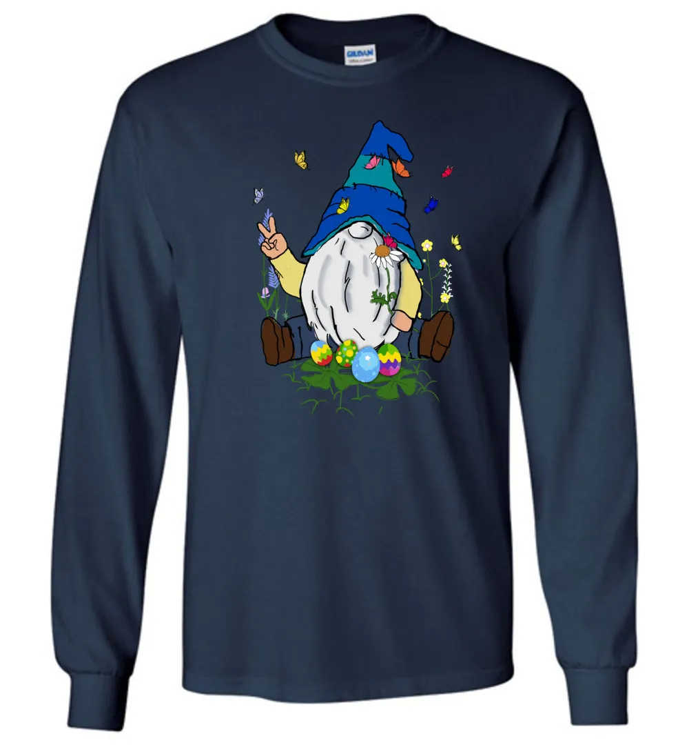 Gnome butterflies Long Sleeve T-Shirt