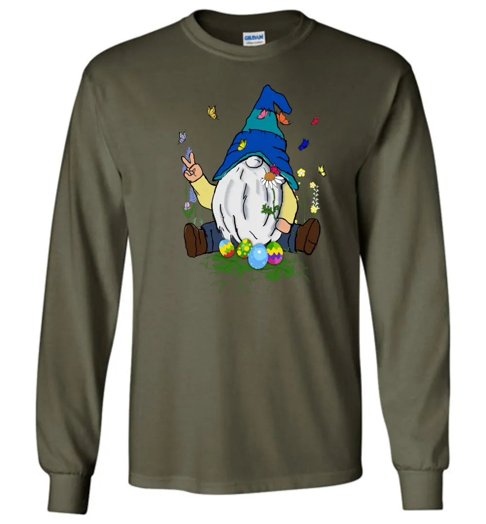Gnome butterflies Long Sleeve T-Shirt
