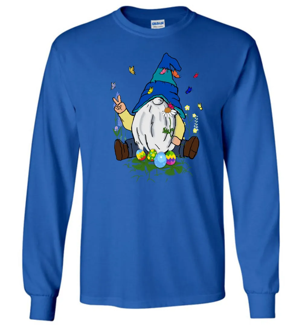 Gnome butterflies Long Sleeve T-Shirt