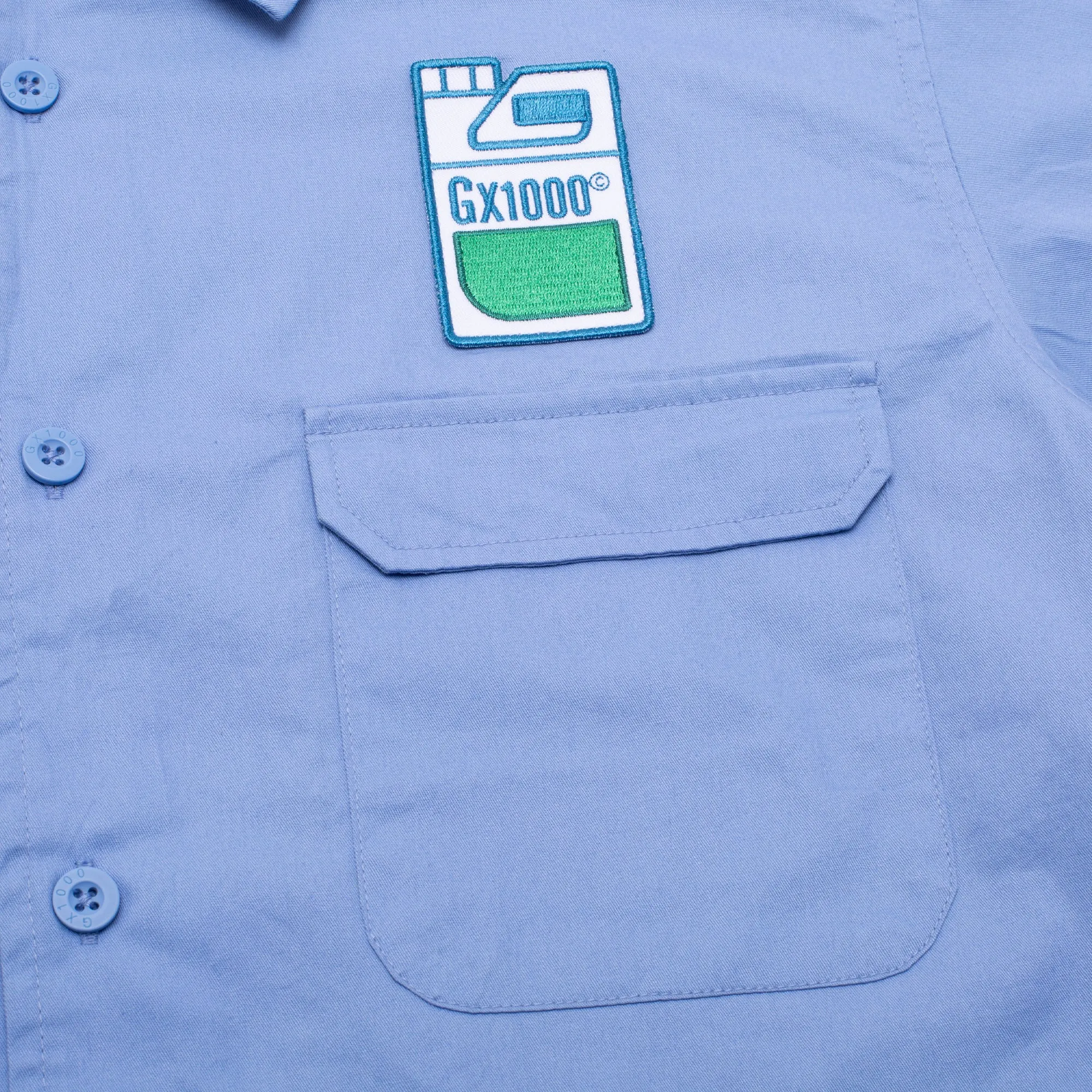 GX1000 Fertilizer Short Sleeve Button Down Shirt