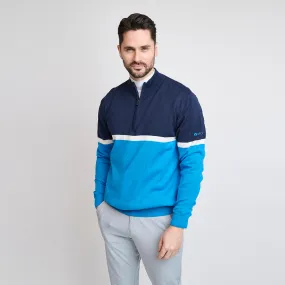 Herre Nordic Windbreaker Sweater, Saphire