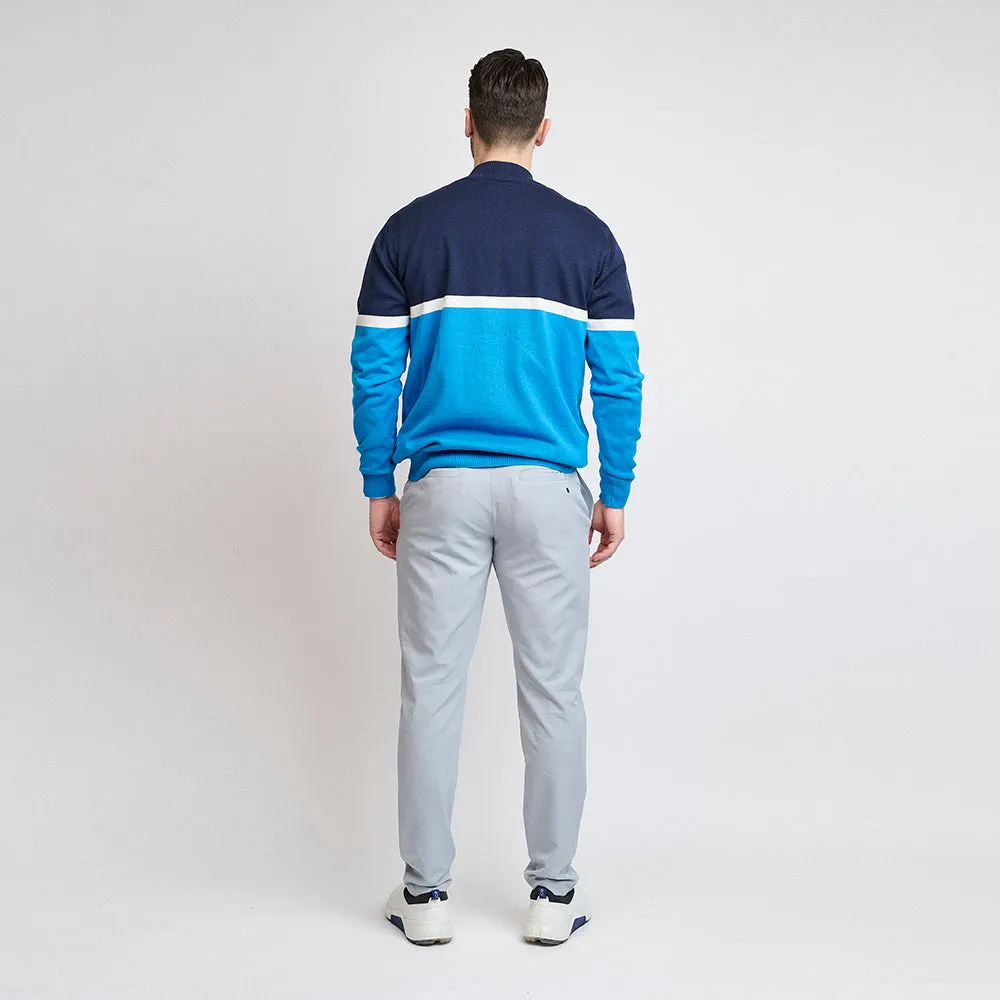 Herre Nordic Windbreaker Sweater, Saphire