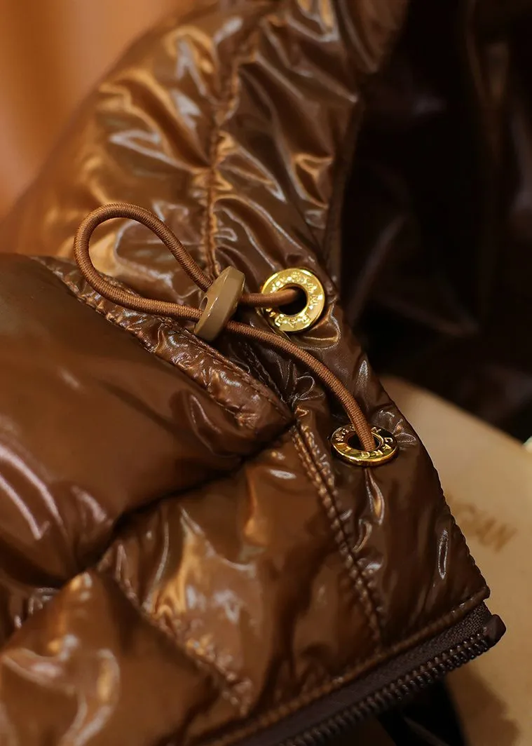 Hooded Thick Down Puffer Coat