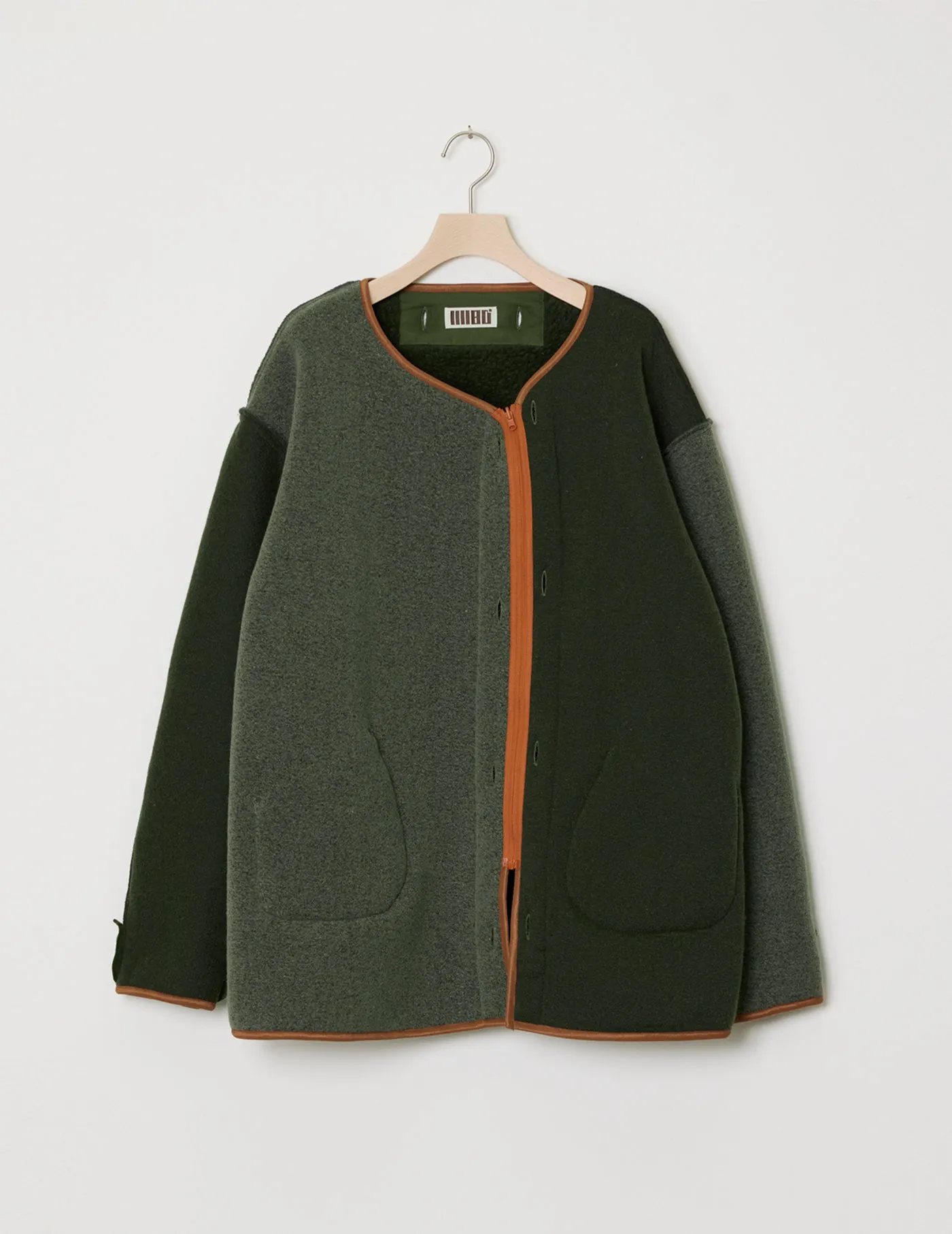 ILL242-38W WOOL LINER CARDIGAN
