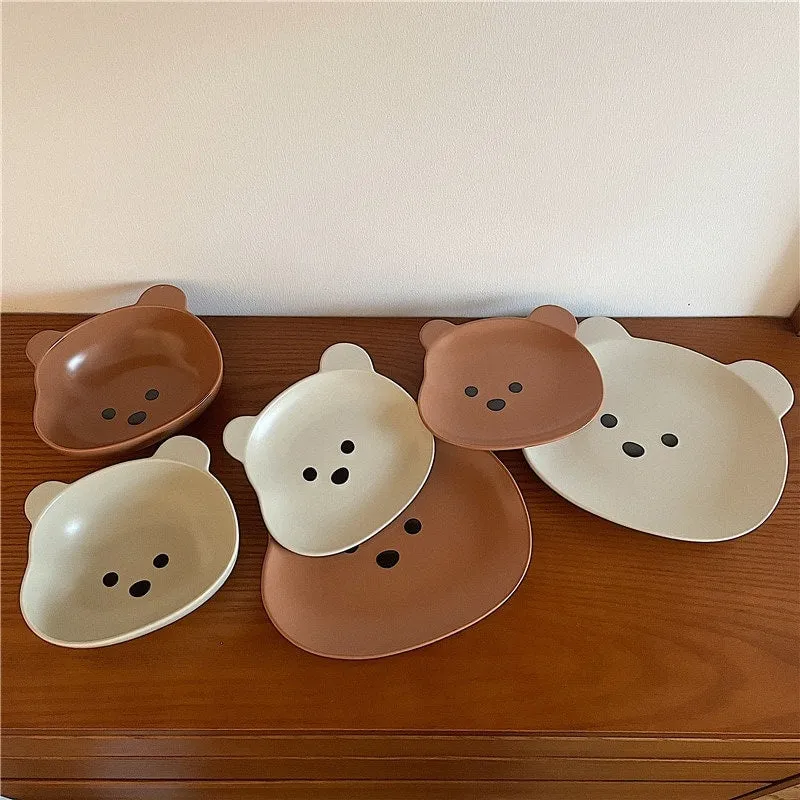 Kawaii Cute Bear Bowl