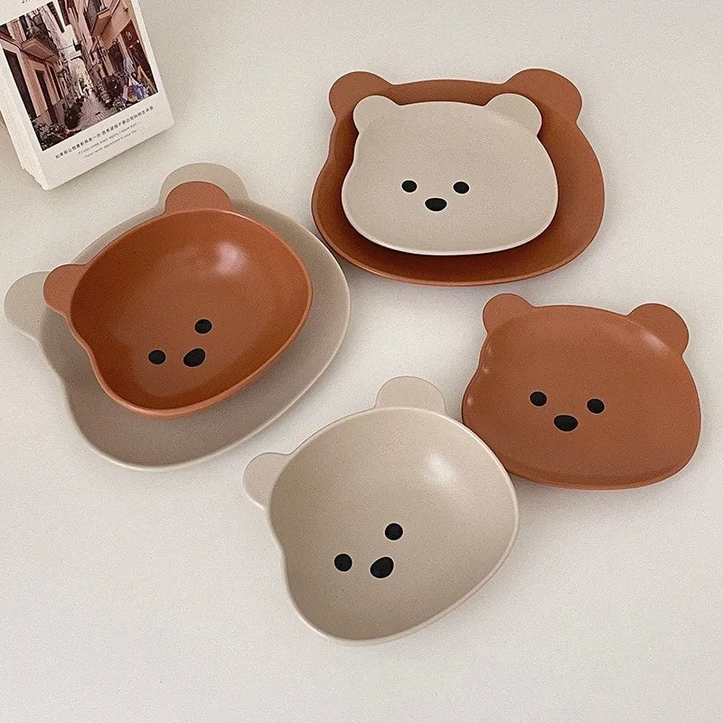 Kawaii Cute Bear Bowl